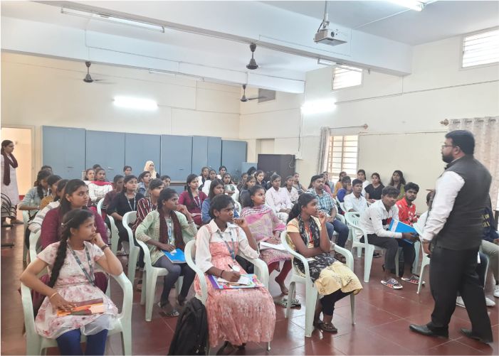 Mentoring, career guidance, and scholarships for girl students coming from financially weaker sections in Chikkaballapur and Doddaballapur in Karnataka